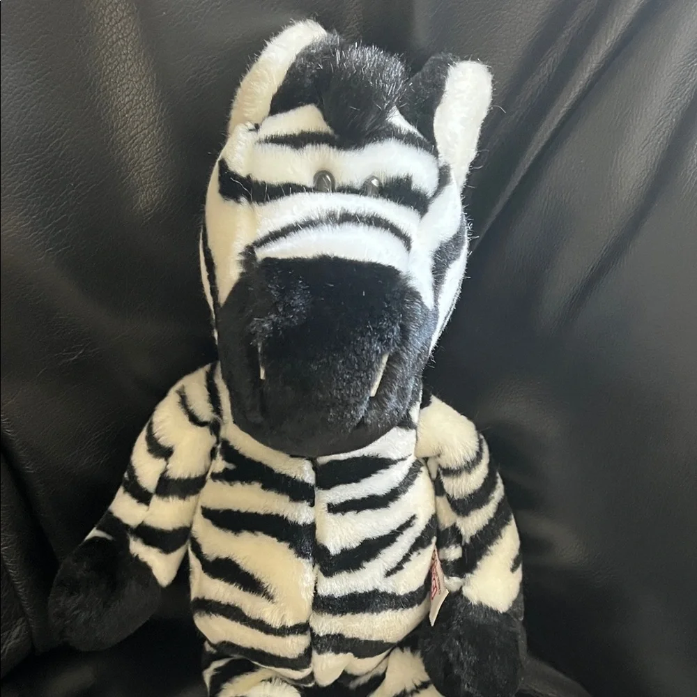Nici by Enesco plush zebra, tiger and giraffe set